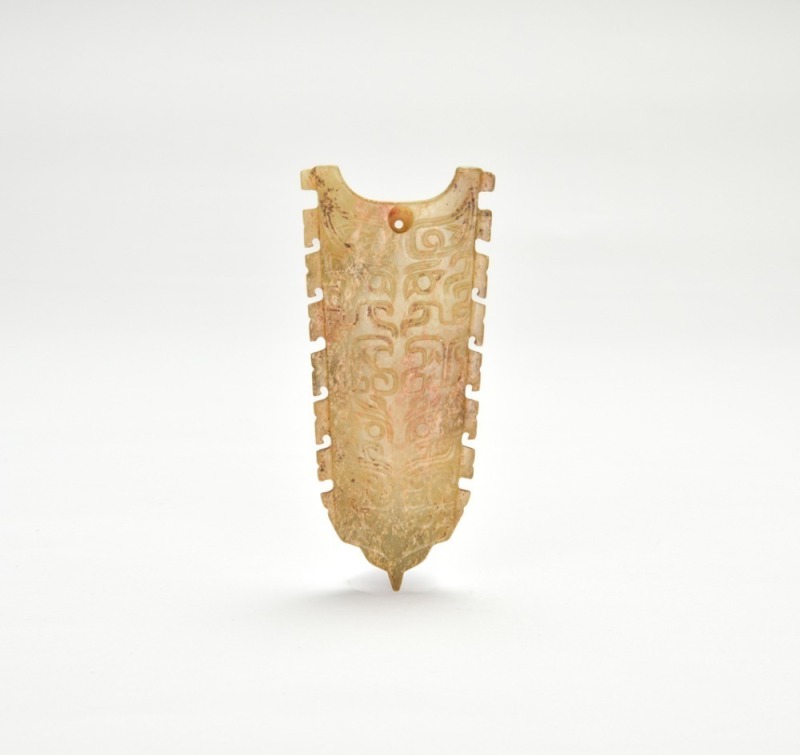 Shang Dynasty, Jade Zoomorphic Pendant.