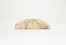 Han Dynasty. Openwork Jade Pendant with Double-Dragon and Double-Phoenix Motif.