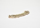 Han Dynasty. Arched Jade Huang with Confronted Double-Dragon Motif. - 4