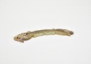Han Dynasty. Arched Jade Huang with Confronted Double-Dragon Motif. - 7