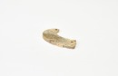 Han Dynasty. Arched Jade Pendant with Cloud-and-Dragon Motif. - 4