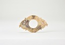 A Han Dynasty Jade Pendant Carved with Confronted Phoenix Motifs. - 2
