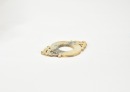 A Han Dynasty Jade Pendant Carved with Confronted Phoenix Motifs. - 4