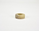 A Carved Jade Ring Neolithic Period, Liangzhu Culture Style.
