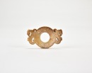 Western Han Dynasty (circa 2nd&ndash;1st century BC) A Carved Jade Ring Pendant with Twin Mythical Beast Heads - 2