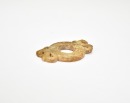 Western Han Dynasty (circa 2nd&ndash;1st century BC) A Carved Jade Ring Pendant with Twin Mythical Beast Heads - 4