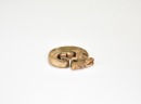 Late Warring States to Early Western Han Dynasty (circa 4th&ndash;2nd century BC). A Carved Jade &lsquo;Coiled-Tail Dragon&rsquo; Pendant. - 3