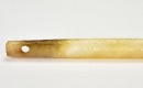 Han Dynasty (Western Han to early Eastern Han, circa 2nd century BC &ndash; 1st century AD), A Jade Tubular Pendant Carved with Cloud Motifs - 6