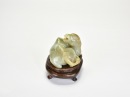 A Jade Camel (Woodstand) Tang / Song Dynasty. - 4