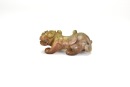 A Carved Jade Tiger (Bixie). Han Dynasty Style.