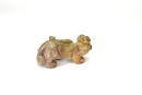 A Carved Jade Tiger (Bixie). Han Dynasty Style. - 4