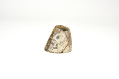 A Stone Or Jade Ritual Upright Vessel. Liangzhu Culture (Ca. 3300&ndash;2300 BC).