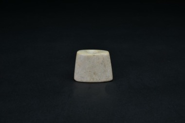 Liangzhu Culture (ca. 3300&ndash;2300 BC) Jade Ritual Upright Vessel.