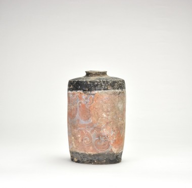 Han Dynasty (circa 206 BC &ndash; AD 220). Painted Earthenware Jar.