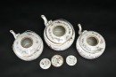 A Group of Three Famille-Rose Teapots with Figures, Tongzhi Mark - 5