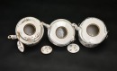 A Group of Three Famille-Rose Teapots with Figural Decoration - 5