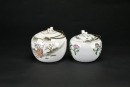 A Pair of Famille-Rose Teapots with Figural and Floral Decoration - 5