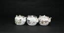 A Group of Three Famille-Rose Porcelain Teapots, Tongzhi Period - 3
