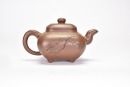 A Yixing Stoneware &lsquo;Chuanlu&rsquo; Teapot, Attributed to Yu Guoliang - 5