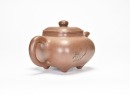 A Yixing Stoneware &lsquo;Chuanlu&rsquo; Teapot, Attributed to Yu Guoliang - 6