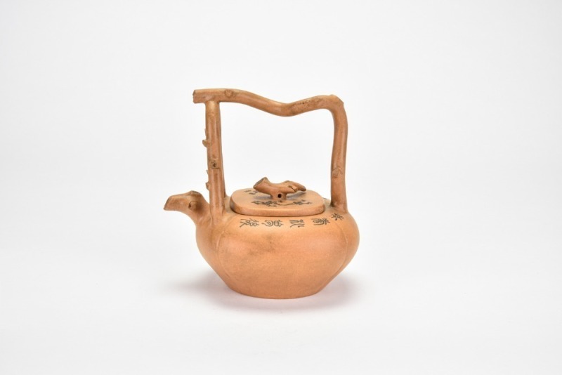 A Chinese Yixing Zisha &ldquo;Plum Blossom&rdquo; Teapot, Marked Wu Yungen