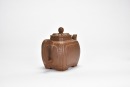 A Yixing Stoneware Square Teapot, Signed Youquan - 6