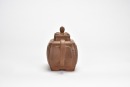 A Yixing Stoneware Square Teapot, Signed Youquan - 7