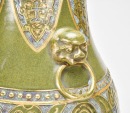 A Large Archaistic Bronze-Style Glazed Vase, &lsquo;Jiuwan Shanfang&rsquo; Mark, Late Qing Dynasty - 5