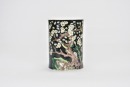 Republic A Famille Verte &lsquo;Prunus&rsquo; Brush Pot, Kangxi Mark - 2