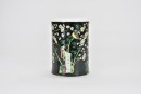 Republic A Famille Verte &lsquo;Prunus&rsquo; Brush Pot, Kangxi Mark - 3
