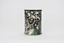 Republic A Famille Verte &lsquo;Prunus&rsquo; Brush Pot, Kangxi Mark - 4