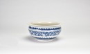 A Blue and White Basin With Kui Dragon Decoration Late Qing Republic - 3