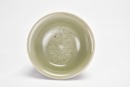 A Longquan Celadon-Glazed Stem Bowl With Lotus Decoration - 5