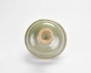 A Longquan Celadon-Glazed Stem Bowl With Lotus Decoration - 6