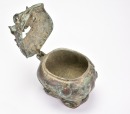 A Chinese Bronze Mythical Beast-Form Censer, Qing Dynasty - 7