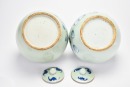 19th Century - A Group of Four Blue and White Porcelain Jars, Comprising a &lsquo;Hundred Antiques&rsquo; Jar and a Double Happiness Covered Jar - 8
