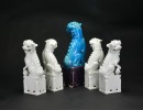 A Group of Five Glazed Foo Lion Figures Republic To 20th Century - 4