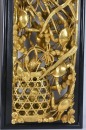 A Pair of Mid 20th-century Carved Wood Wall Relief Panels with a Gilt-painted Finish - 6