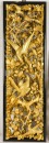 A Set of Three Mid 20th-century Carved Wood Openwork Wall Panels with Gilt-painted Finish - 12