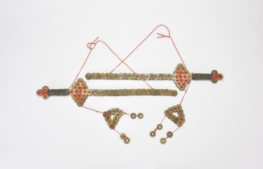 Two Coin Swords Composed of Cash Coins &lsquo;Qing Dynasty&rsquo;