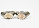 Two Chinese Silver Sycee (Yuanbao) Ingots, Qing Dynasty - 8