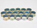 Forty-Eight Cloisonn&eacute; Enamel Tablewares - 6