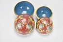 A Group Of Eight Cloisonn&eacute; Enamel Vessels - 9