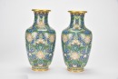 Three Pairs of Cloisonn&eacute; Enamel Vases - 2