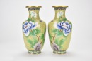 Three Pairs of Cloisonn&eacute; Enamel Vases - 5