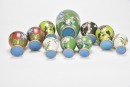 A Group Of Twenty-Two Cloisonn&eacute; Enamel Vases And Covered Jars - 6