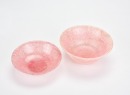 A Pink Hardstone Covered Bowl, Possibly Calcite - 4