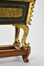 Qing Dynasty A Gilt-Bronze Rectangular Covered Censer - 10