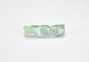 Late Qing A Carved Jadeite &lsquo;Chilong&rsquo; Belt Hook Pendant - 3