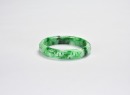 A Carved Jadeite &lsquo;Key-Fret&rsquo; Bangle